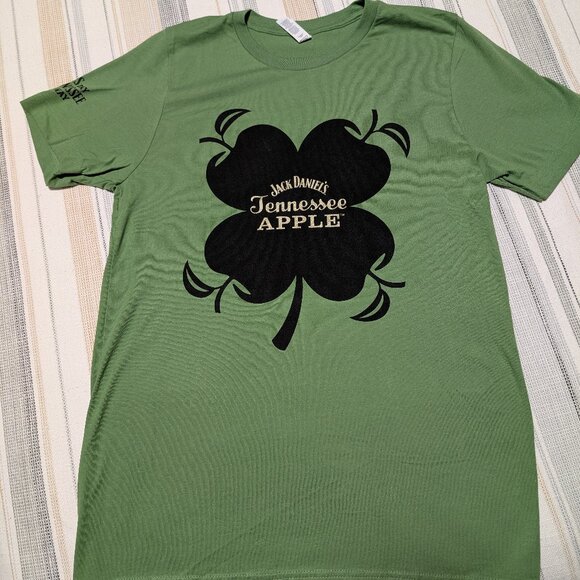 Bella + Canvas St. Patricks Day Jack Daniels Tennessee Apple Tshirt - Picture 1 of 5